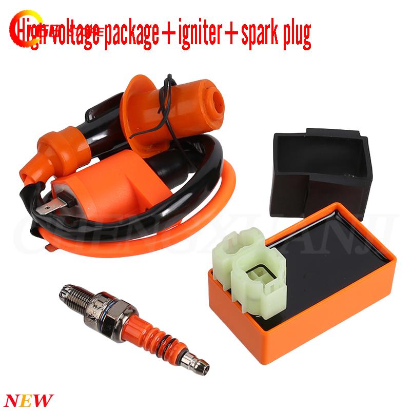 Motorcycle Spark Plug - مناسب لإكسسوارات الدراجات النارية GY6 50cc
