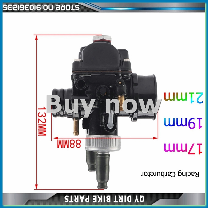 Motorcycle Carburetor - دراجة نارية المكربن PHBG 21 مللي