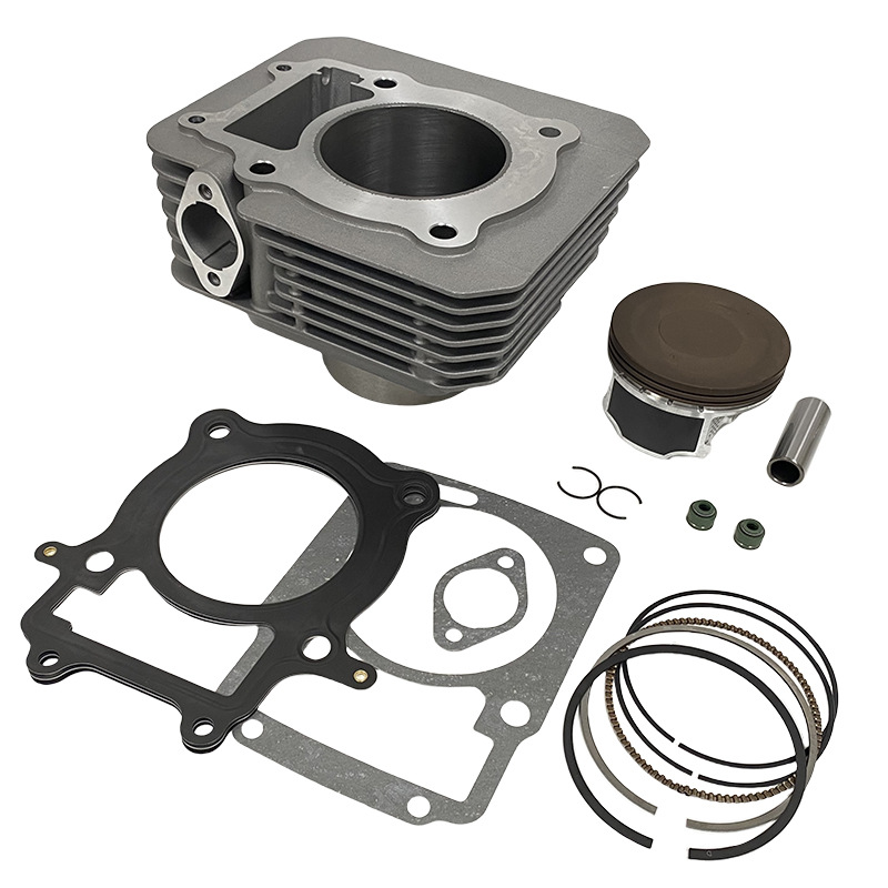 طقم أسطوانة ومكبس كامل بقطر 77 - مراجعة Motorcycle Piston وسعره