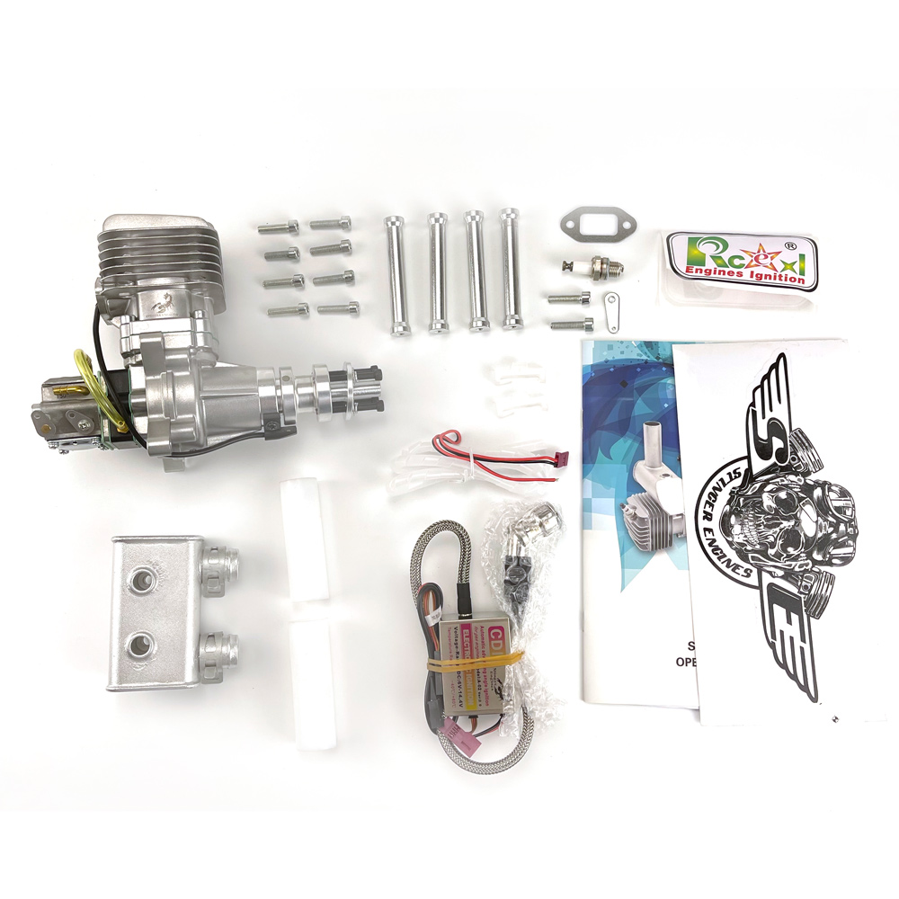 محرك RCGF Stinger 35CC RE، أنب - مراجعة Motorcycle Cylinder وسعره