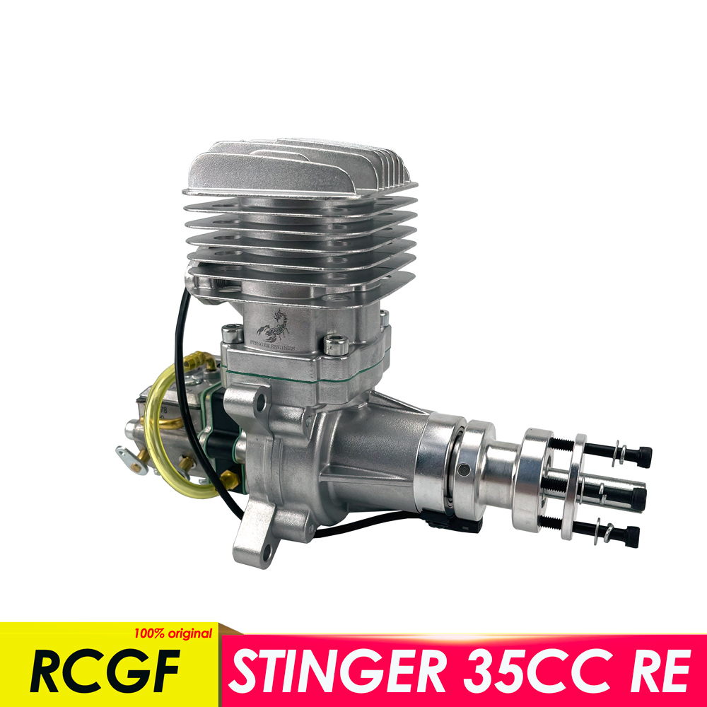 محرك RCGF Stinger 35CC RE، أنب - مراجعة Motorcycle Cylinder وسعره