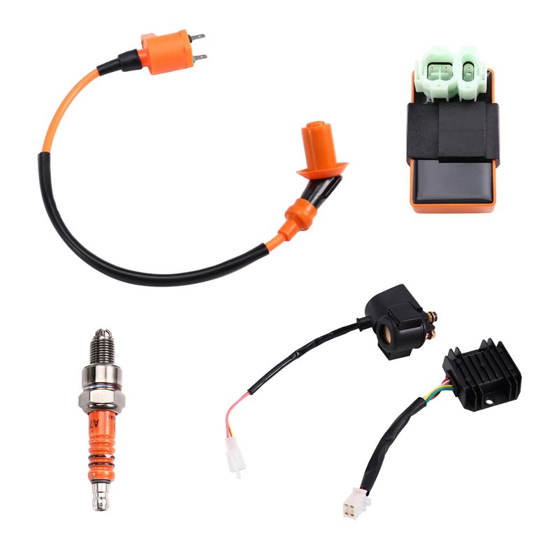 منظم جهد كهربائي A58X لمحركات  - مراجعة Motorcycle Spark Plug وسعره
